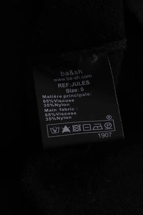 Robe Ba&Sh Jules Noir en Viscose