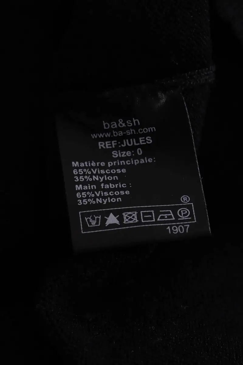 Robe Ba&Sh Jules Noir en Viscose