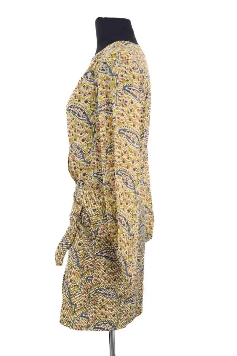 Robe Ba&Sh Kaki en Coton