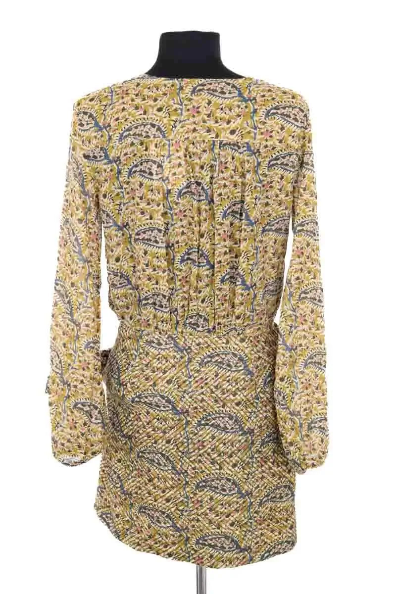 Robe Ba&Sh Kaki en Coton