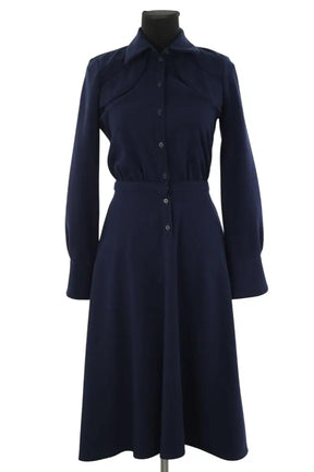 Robe Bash Marine en Polyester, taille XS - Seconde Main