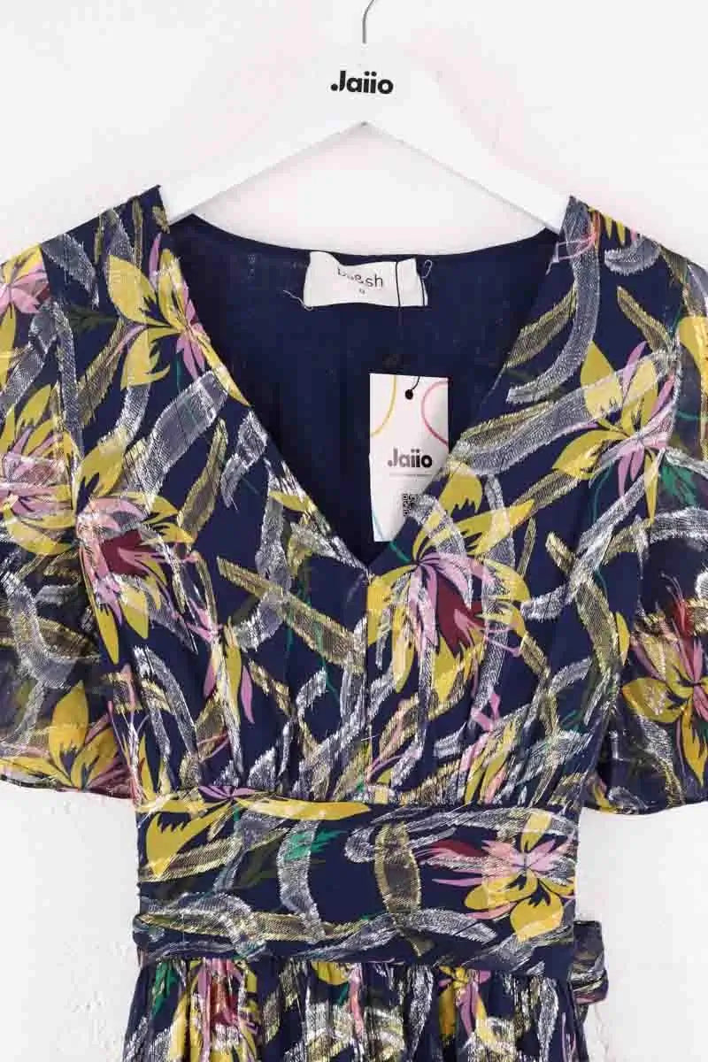 Robe Ba&Sh Marine en Soie