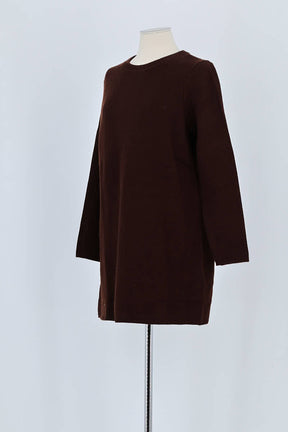Robe Bash Marron en Laine