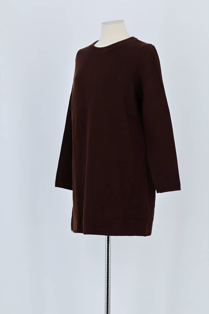 Robe Bash Marron en Laine