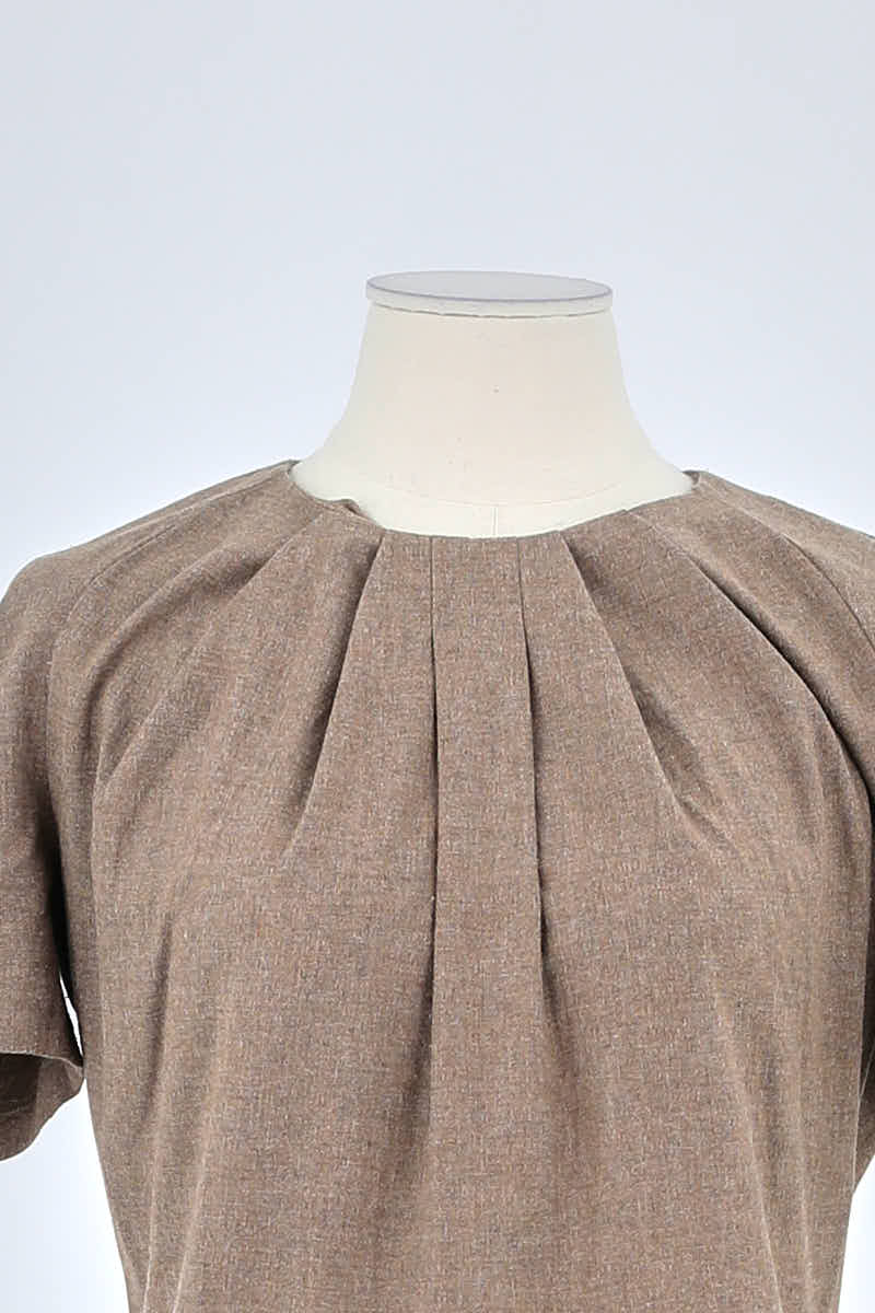 Robe Bash Marron en Polyester