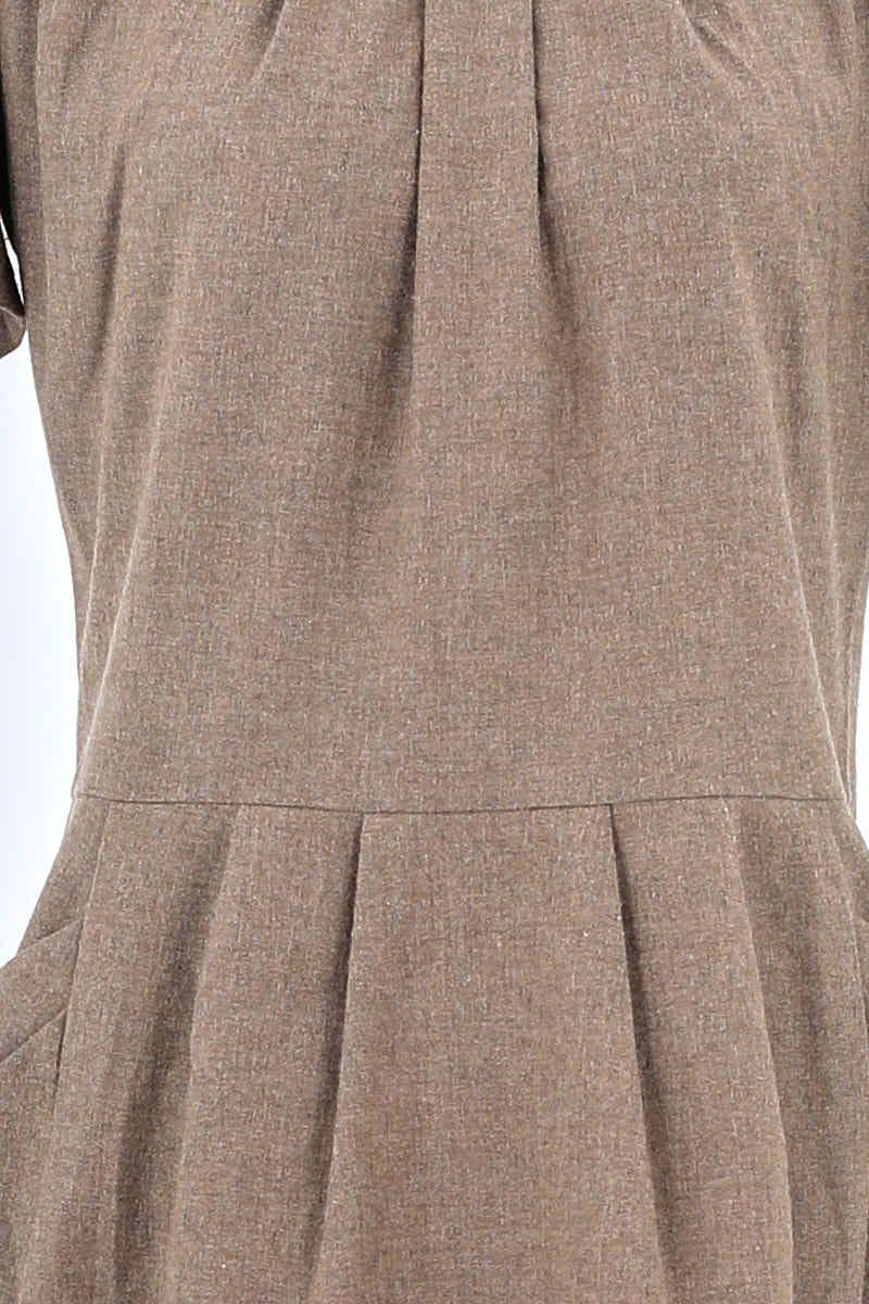 Robe Bash Marron en Polyester