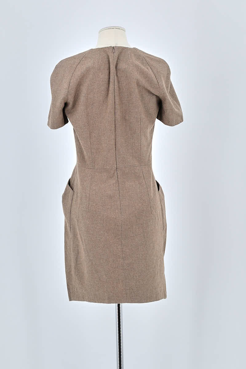 Robe Bash Marron en Polyester
