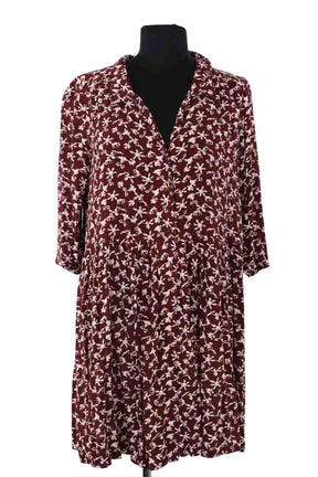 Robe Ba&Sh Marron en Synthétique, taille XS - Seconde Main