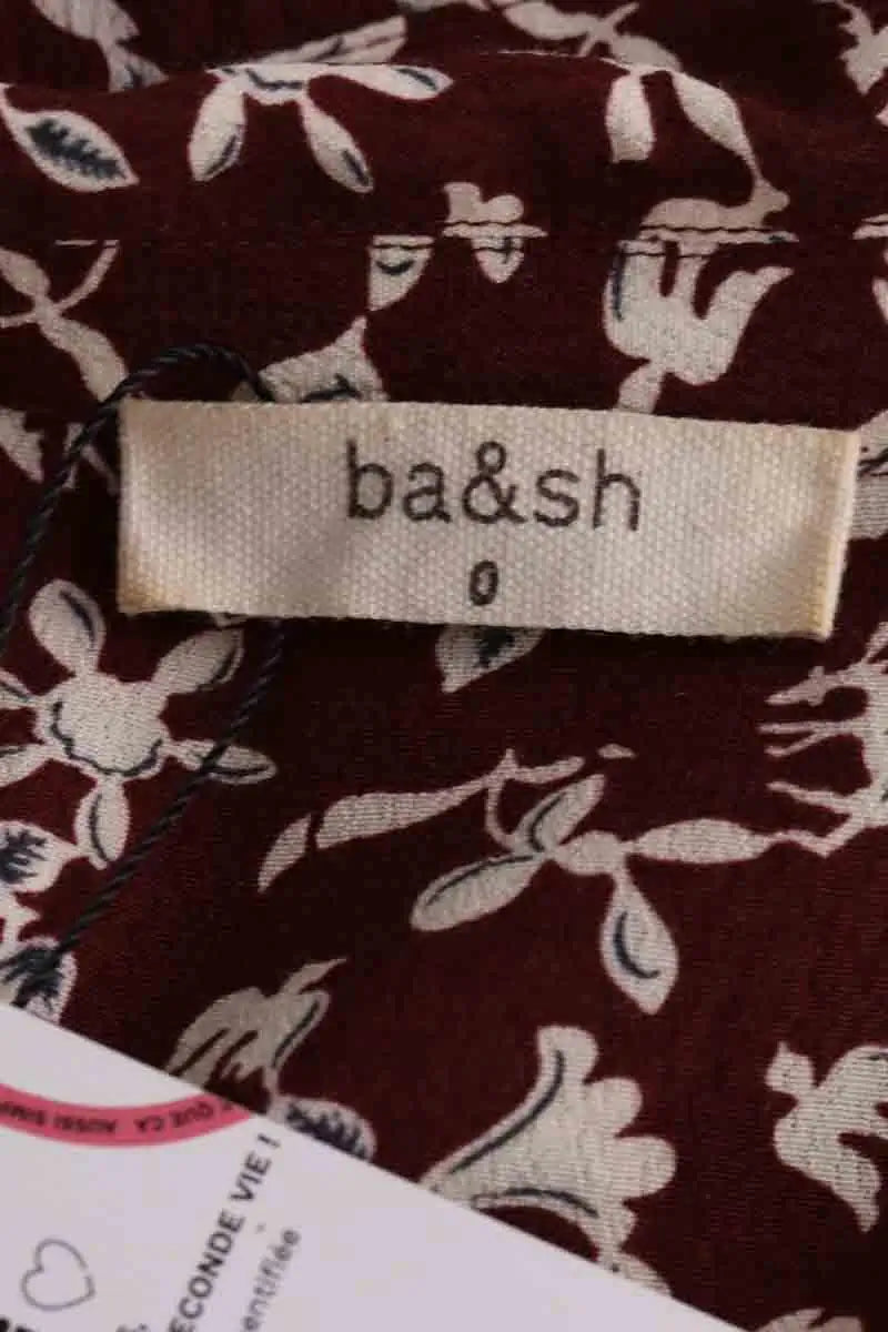 Robe Ba&Sh Marron en Synthétique