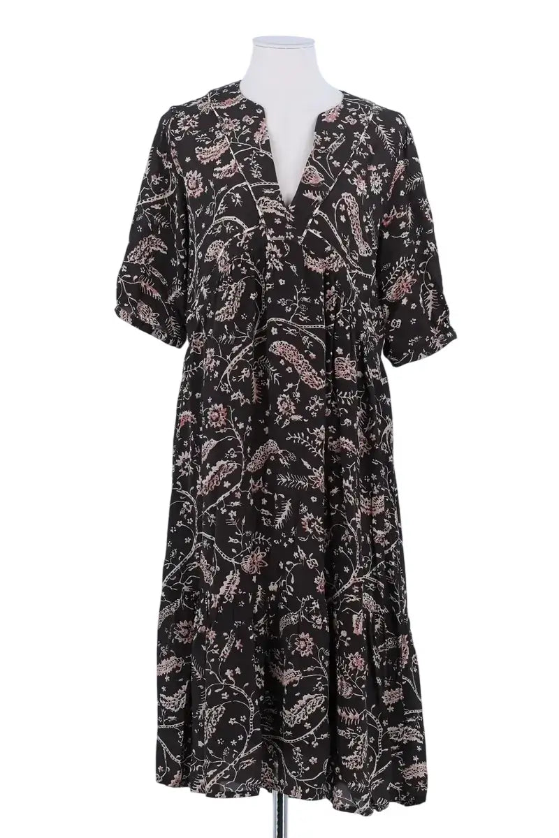 Robe Ba&Sh Marron en Viscose, taille S - Seconde Main