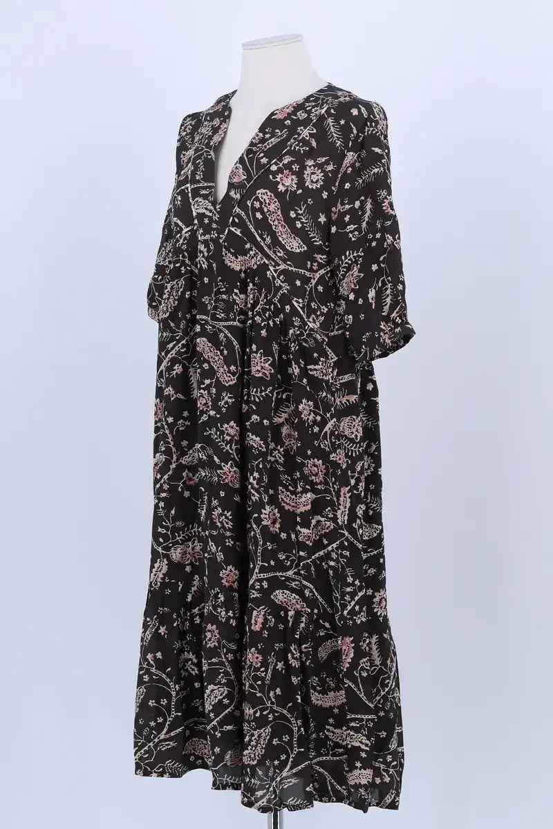 Robe Ba&Sh Marron en Viscose