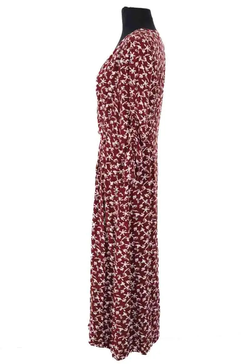 Robe Ba&Sh Marron en Viscose