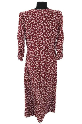 Robe Ba&Sh Marron en Viscose