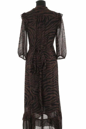 Robe Bash Marron en Viscose