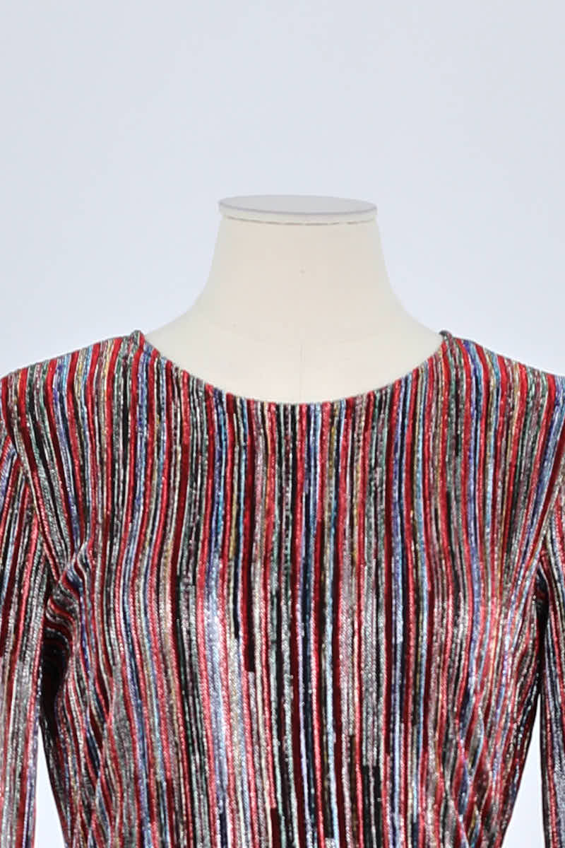 Robe Bash Multicolore en Polyester