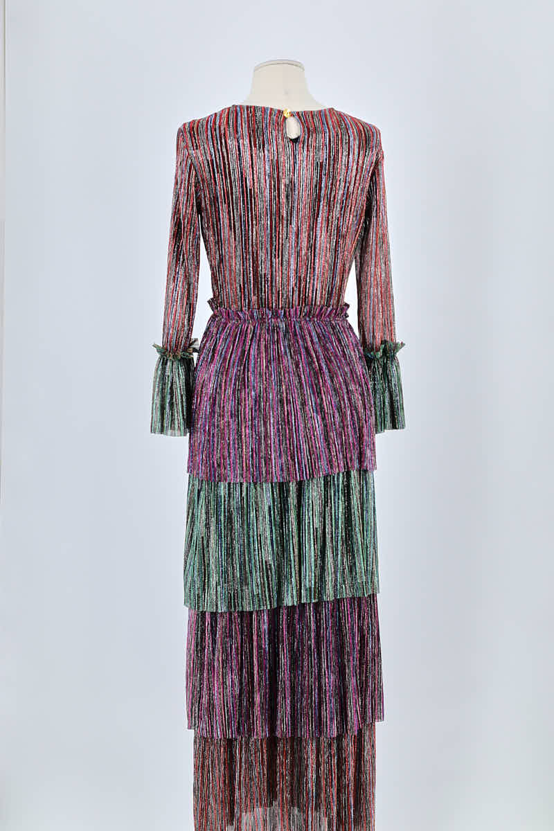 Robe Bash Multicolore en Polyester
