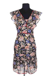 Robe Ba&Sh Multicolore en Soie, taille XS - Seconde Main