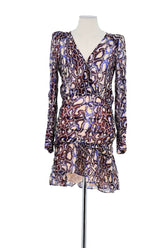 Robe Bash Multicolore en Viscose, taille S - Seconde Main