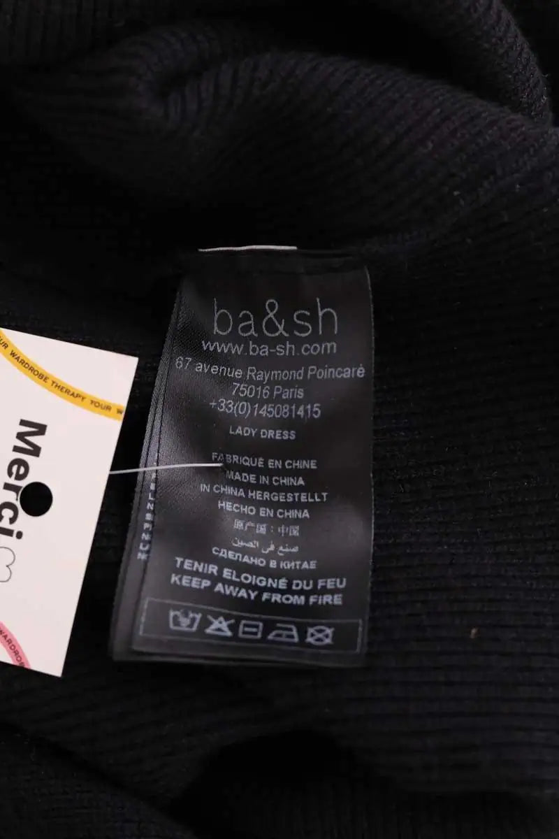 Robe Ba&Sh Noir en Coton