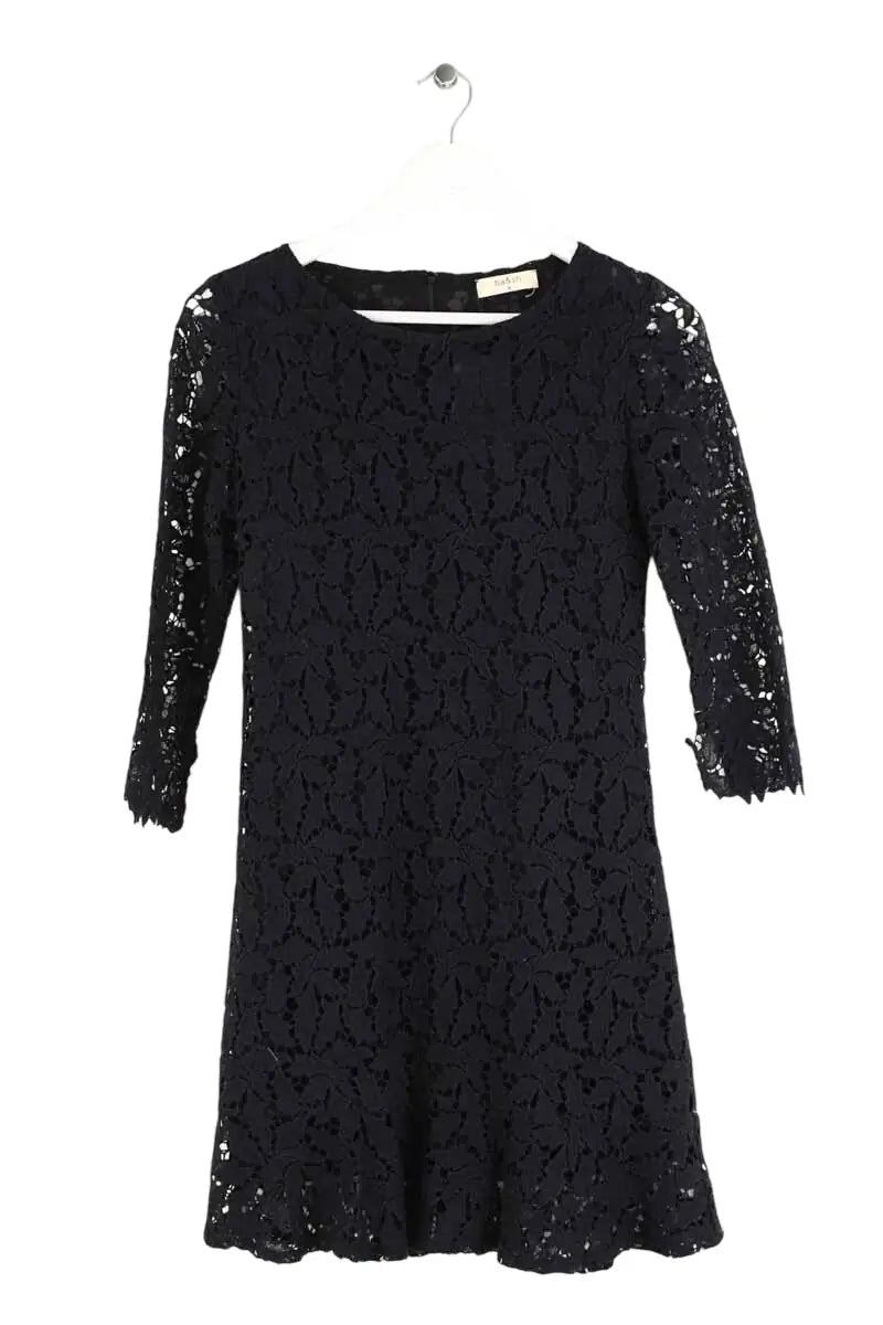 Robe Ba&Sh Noir en Coton, taille XS - Seconde Main