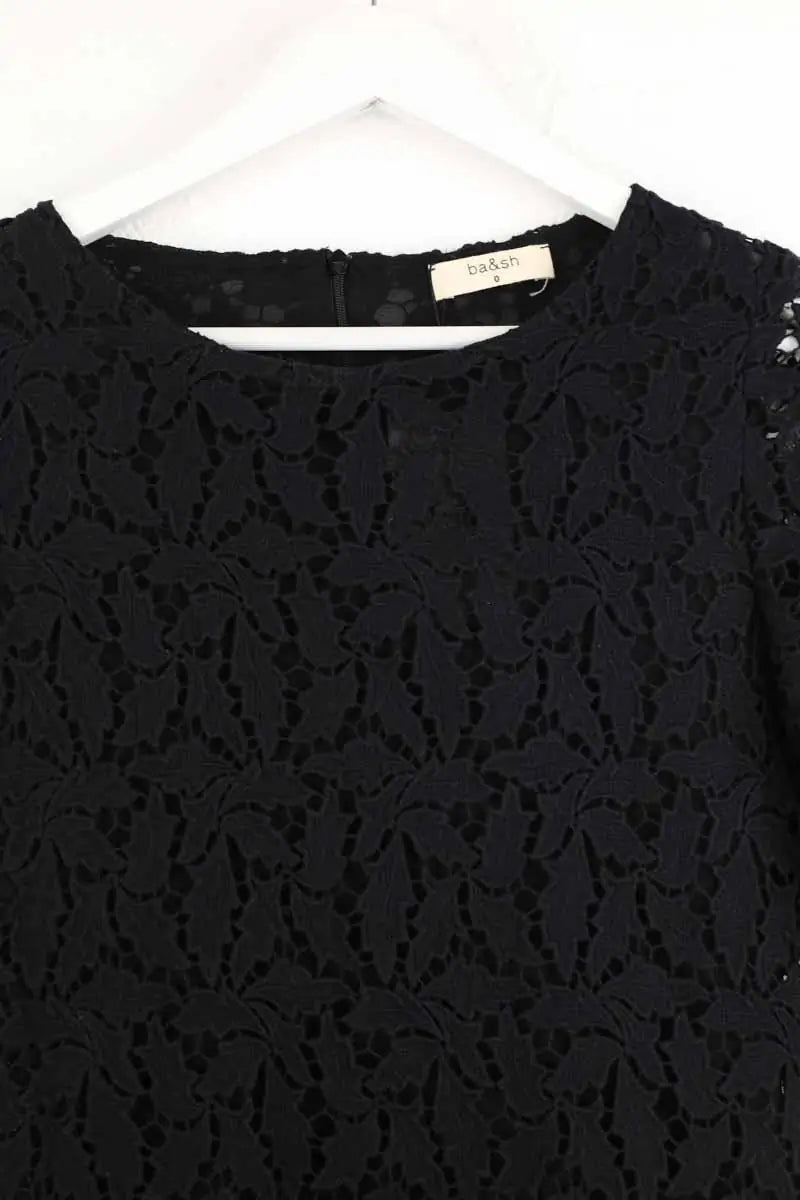 Robe Ba&Sh Noir en Coton