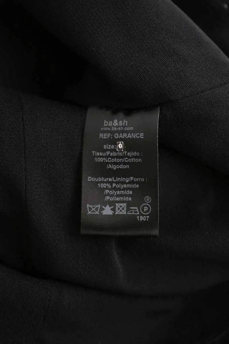 Robe Ba&Sh Noir en Coton