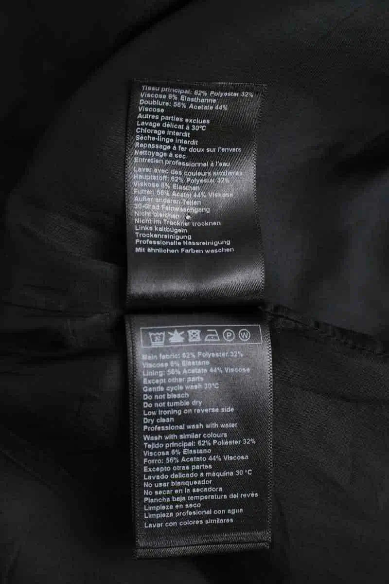 Robe Bash Noir en Polyester