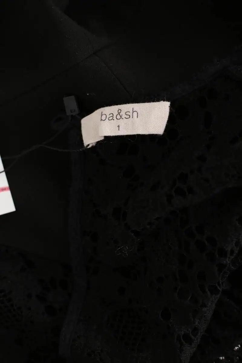 Robe Bash Noir en Polyester
