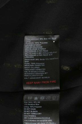 Robe Bash Noir en Soie