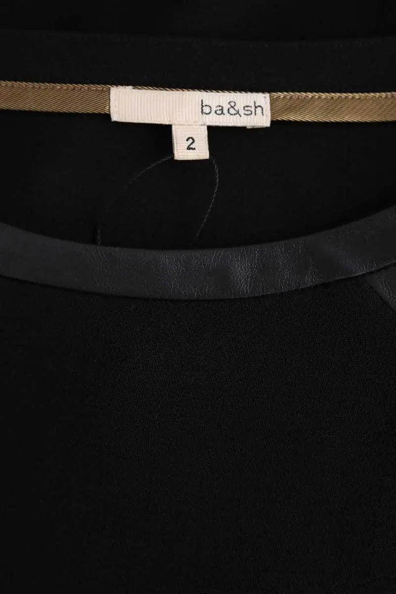 Robe Ba&Sh Noir en Synthétique