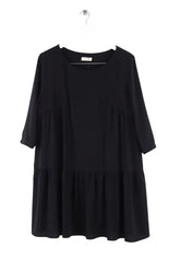 Robe Ba&Sh Noir en Synthétique, taille M - Seconde Main