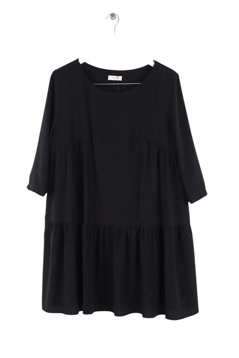 Robe Ba&Sh Noir en Synthétique, taille M - Seconde Main