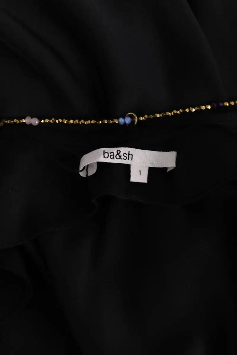 Robe Ba&Sh Noir en Synthétique