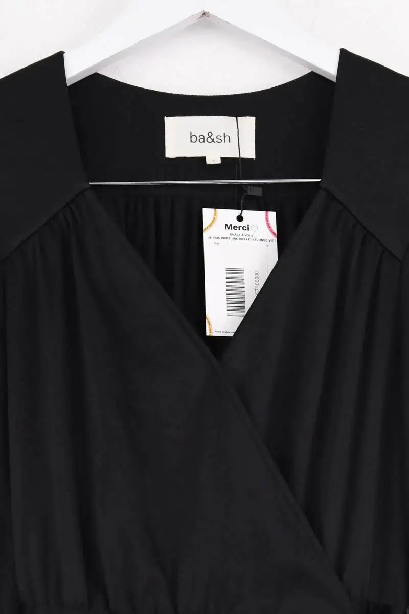 Robe Ba&Sh Noir en Synthétique