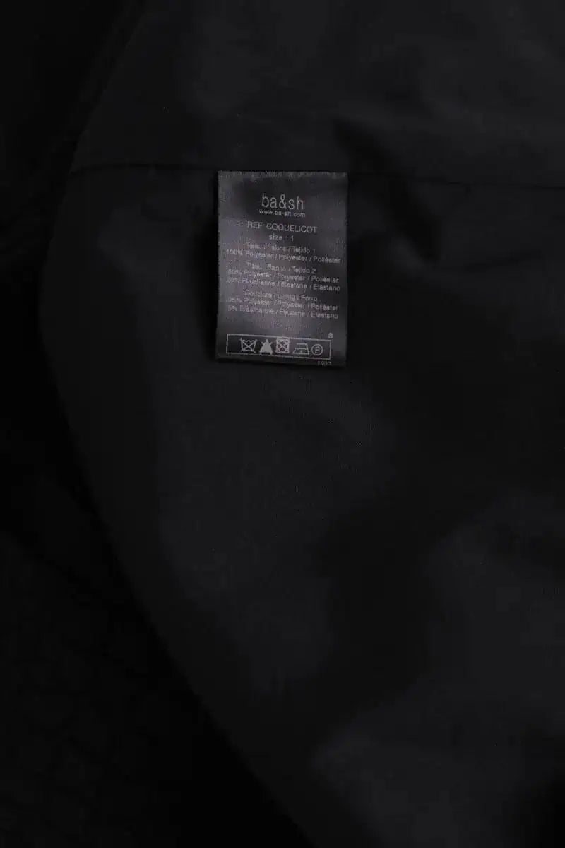 Robe Ba&Sh Noir en Synthétique