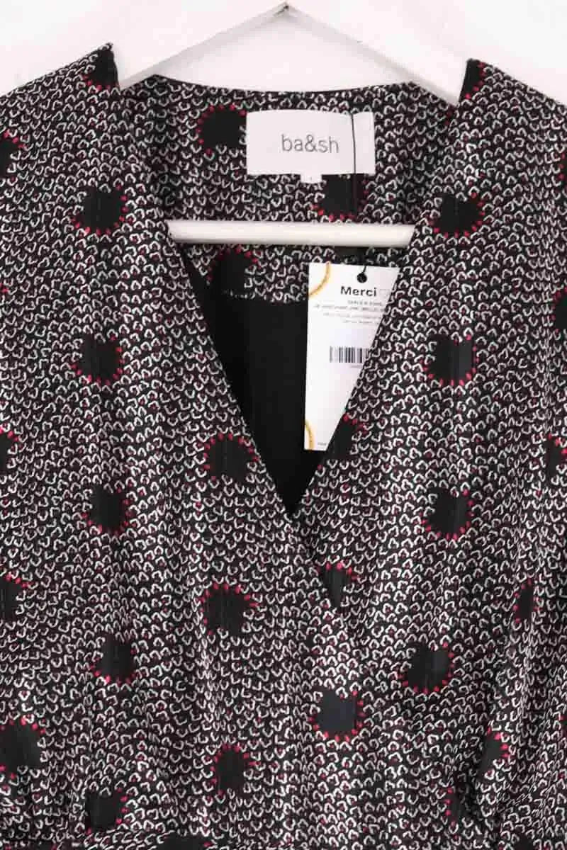 Robe Ba&Sh Noir en Synthétique