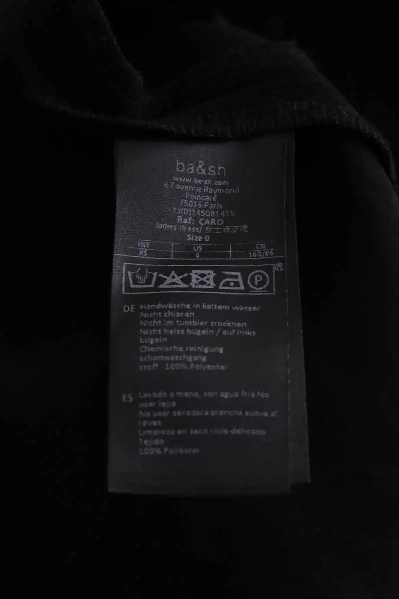 Robe Ba&Sh Noir en Synthétique