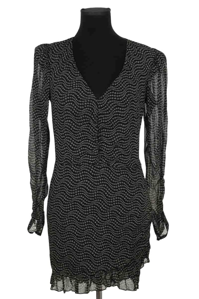 Robe Bash Noir en Viscose, taille M - Seconde Main