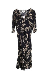 Robe Ba&Sh Noir en Viscose, taille M - Seconde Main