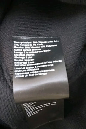 Robe Bash Noir en Viscose