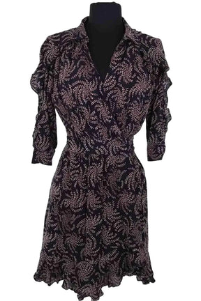 Robe Ba&Sh Noir en Viscose, taille XS - Seconde Main