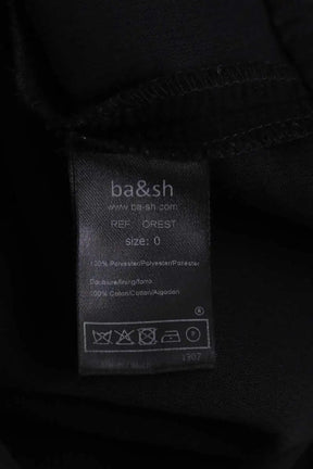 Robe Ba&Sh Orest Noir en Synthétique