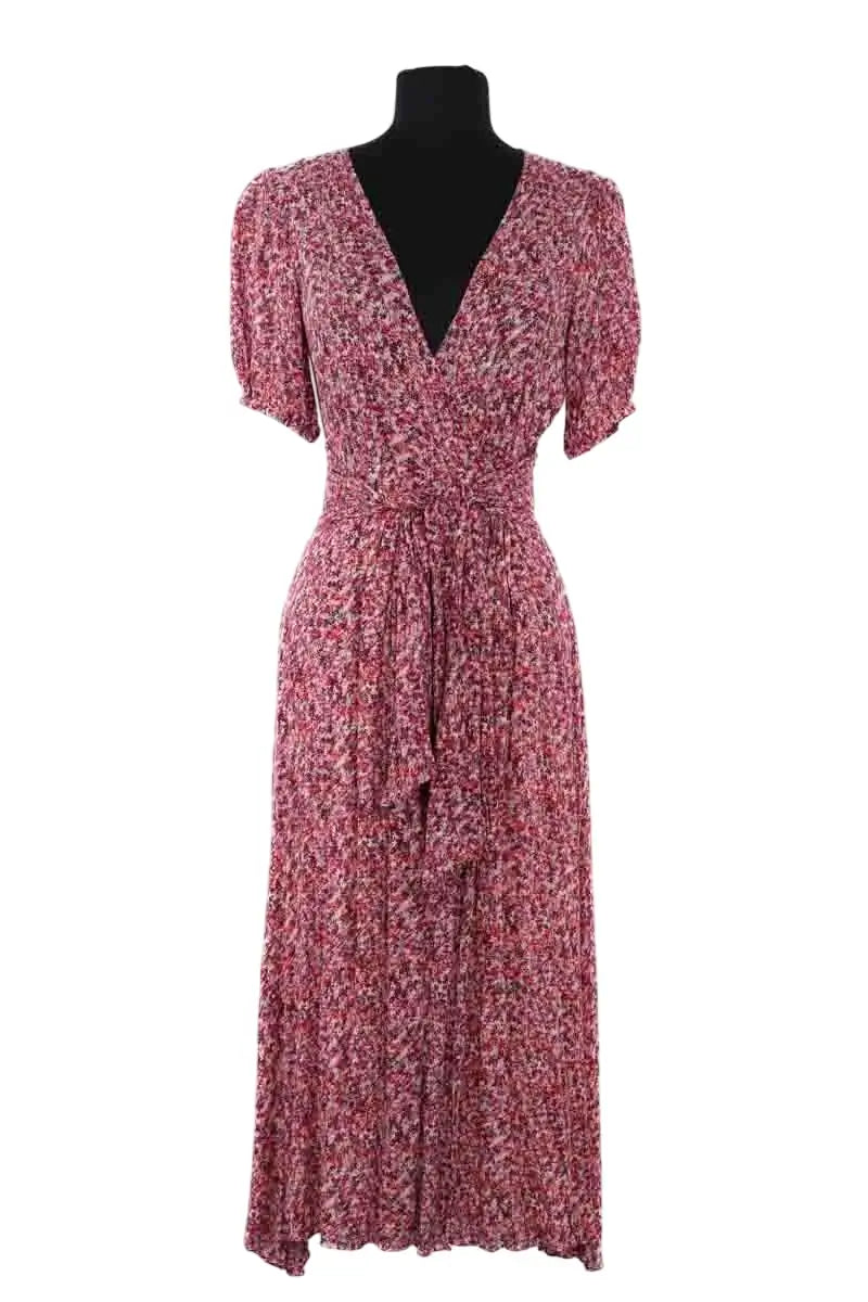 Robe Ba&Sh Rose en Viscose, taille XS - Seconde Main