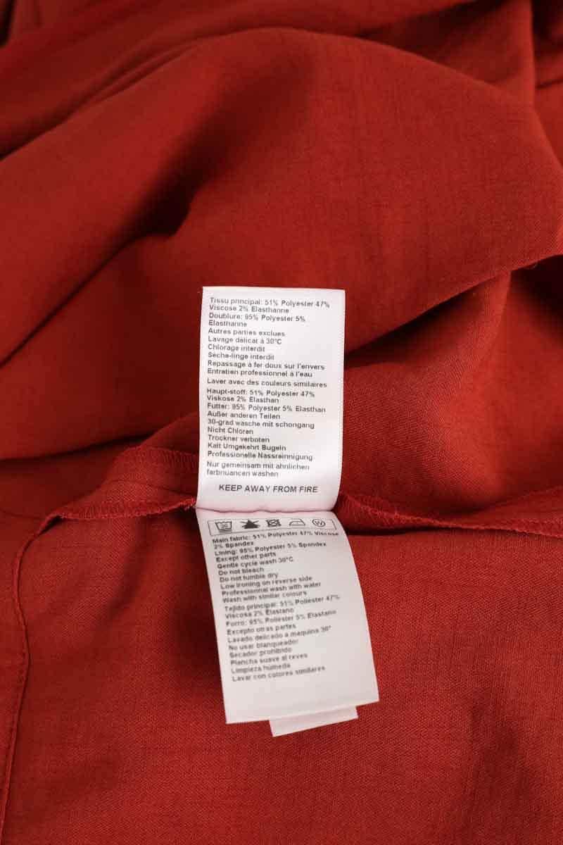 Robe Ba&Sh Rouge en Polyester