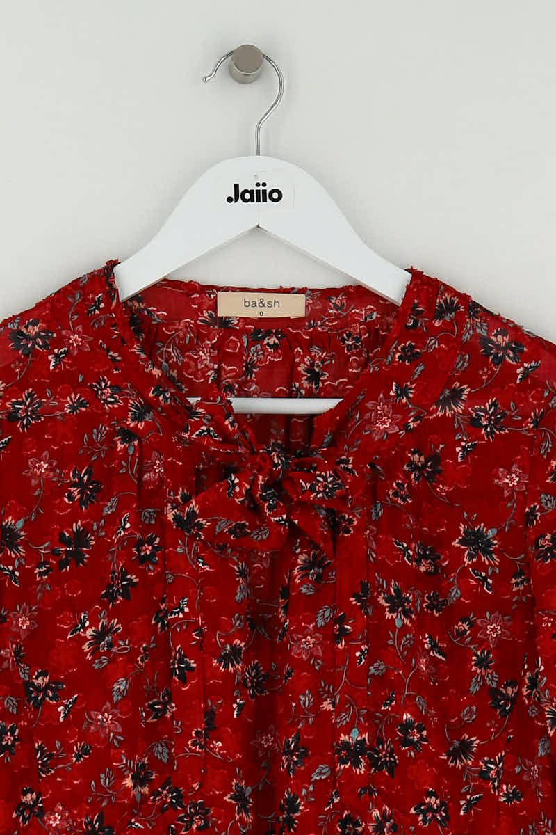 Robe Bash Rouge en Polyester