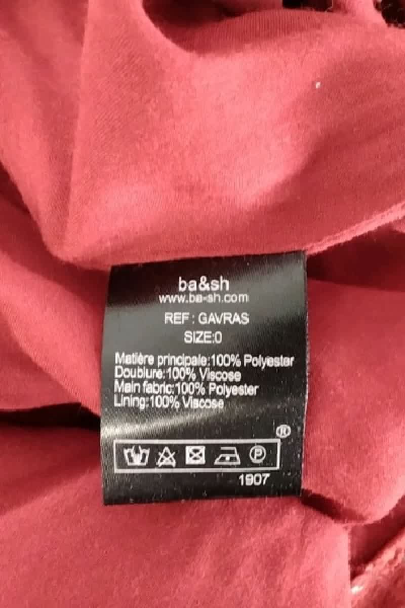 Robe Bash Rouge en Polyester