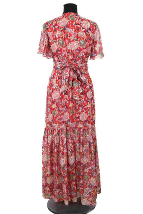 Robe Ba&Sh Rouge en Soie