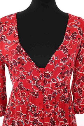Robe Ba&Sh Rouge en Synthétique