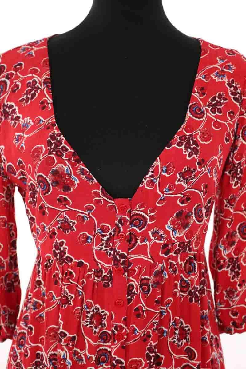 Robe Ba&Sh Rouge en Synthétique