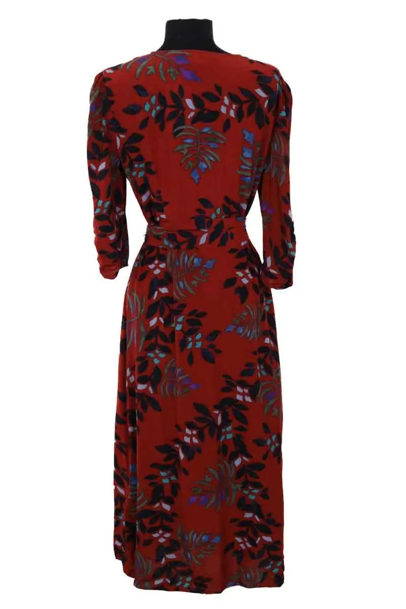Robe Ba&Sh Rouge en Viscose
